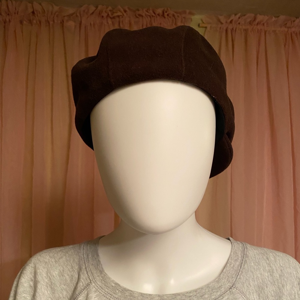 Vintage Banana Republic Cashmere Blend Newsboy Cap